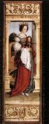 HOLBEIN, Hans the Younger St Barbara Spain oil painting artist